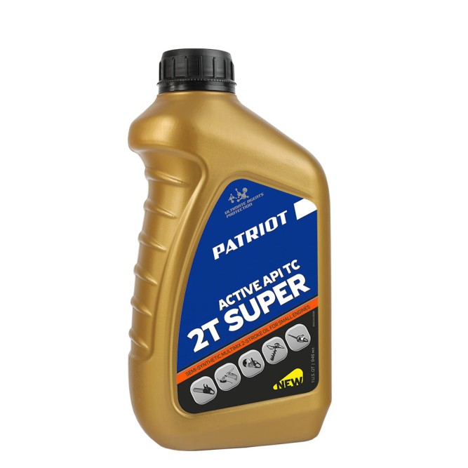 Масло полусинт. PATRIOT SUPER ACTIVE 2T 0,946л. в Екатеринбурге