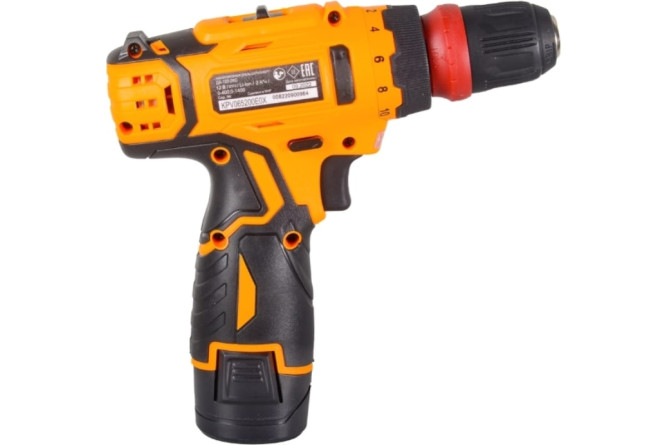 Дрель-шуруповерт аккумуляторная Вихрь ДА-12Л-2КC (2,0 А/ч) в Екатеринбурге