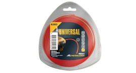 Корд триммерный Nylon Line 2.4mm x 90m красный круглый round line UOA 5776163-08