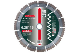 Алмазный диск Metabo 180х22,23мм Professional UP универсальный  628115000