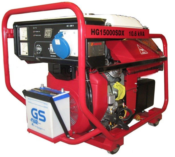 Электростанция Huto HG 15000 SDX в Екатеринбурге