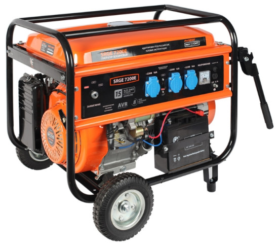 Бензогенератор Patriot SRGE 7200E в Екатеринбурге