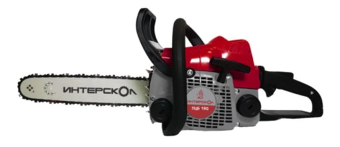 Пила цепная бензиномоторная Интерскол ПЦБ-180 в Екатеринбурге