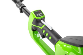 Аккумуляторный Бесщёточный Триммер Greenworks G-MAX 40V (35 см) комплект GD40BC