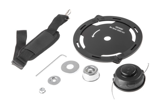 Аккумуляторный Бесщёточный Триммер Greenworks G-MAX 40V (35 см) комплект GD40BC в Екатеринбурге