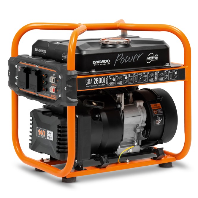 Генератор бензиновый инверторный DAEWOO GDA 2600i в Екатеринбурге