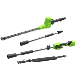 Кусторез штанговый аккумуляторный Greenworks G24PH511, 24V, 51см, без АКБ и ЗУ