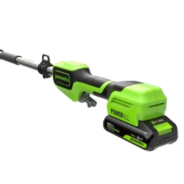 Кусторез штанговый аккумуляторный Greenworks G24PH511, 24V, 51см, без АКБ и ЗУ