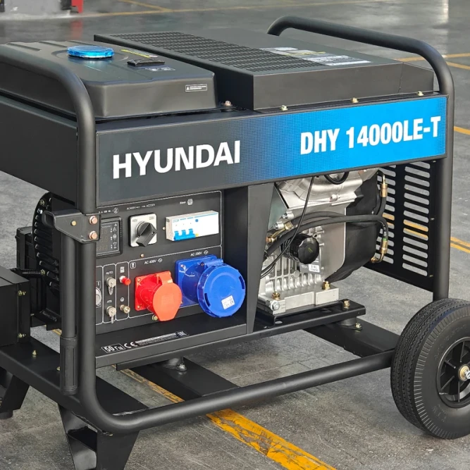 Генератор дизельный HYUNDAI DHY 14000LE-T в Екатеринбурге
