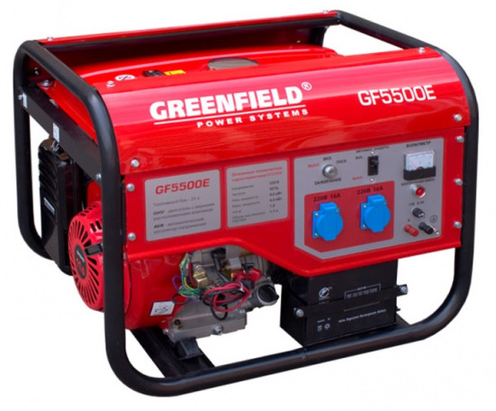 Электростанция Green Field GF5500E в Екатеринбурге