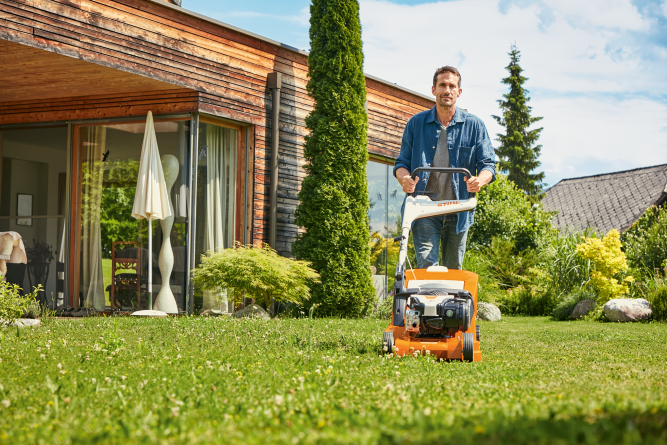 Газонокосилка STIHL RM 448 TC бензиновая самоходная в Екатеринбурге
