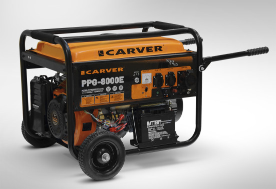 Бензогенератор Carver PPG-8000E в Екатеринбурге