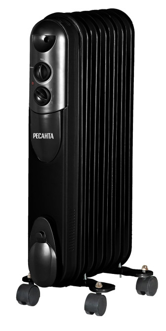 Масляный радиатор (обогреватель) Ресанта ОМПТ-7НЧ в Екатеринбурге