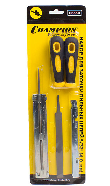 Набор для заточки пильных цепей CHAMPION 4,0 в Екатеринбурге