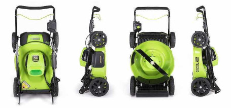 Газонокосилка аккумуляторная Greenworks GD60LM51HP, 60V, 51 см, бесщеточная, без АКБ и ЗУ в Екатеринбурге