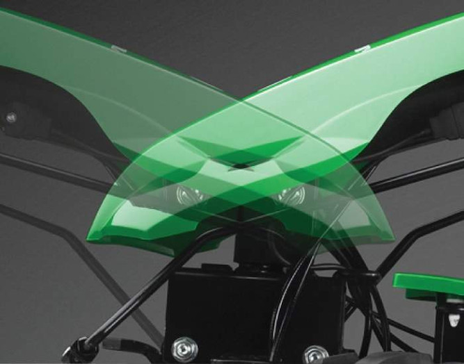 Мотоблок Caiman с ВОМ Atletico 328P, двиг. Honda GX200