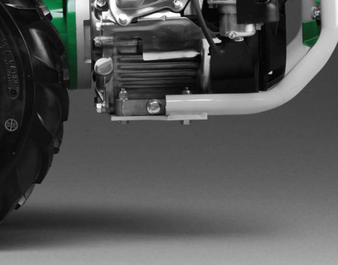 Мотоблок Caiman с ВОМ Atletico 328P, двиг. Honda GX200