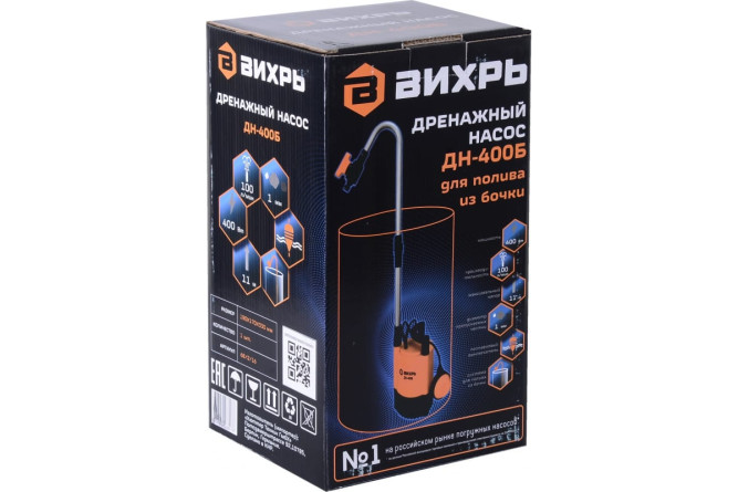 Дренажный насос Вихрь ДН-400Б в Екатеринбурге