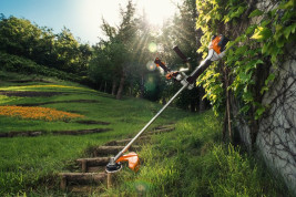 Мотокоса-кусторез STIHL FS 560 C-EM диск пильный 225 мм