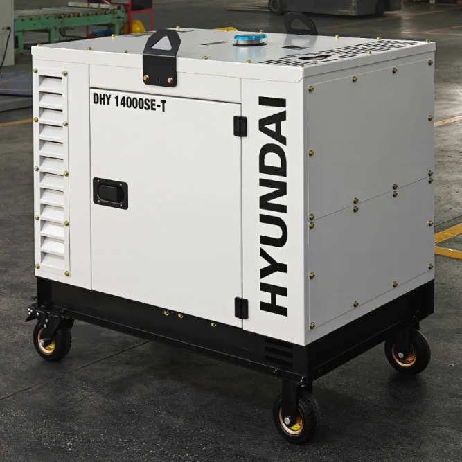 Генератор дизельный HYUNDAI DHY 14000SE-T в Екатеринбурге