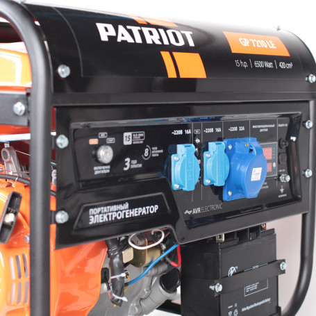 Генератор бензиновый PATRIOT GP 7210LE в Екатеринбурге